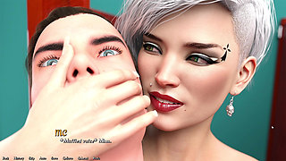 Quinn & Camila Ep1 Bathroom Threesome: Camila Sucks Dan's Cock, Quinn Watches Then Dan Rails Camila's Soft Juicy Ass