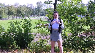 Domino Faye - Public Flashing And Wet T Shirt