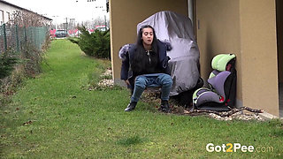 By the Garages by Got2Pee where girls come to piss