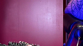 Leather Face Sitting in Bondage Ft Mistress Lunatika Maz Morbid