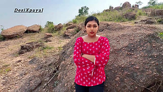 Desi local Pahari hot girl tight pussy fuck with BBC, Cute girl take big cock blowjob desi Village local hindi sex
