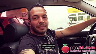 POV: Skinny Czech Teen Megan Venturi Fucked in Dirt