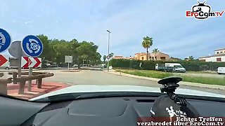 German Shemale Milf Hooks Up with Old Man for Anal Pounding