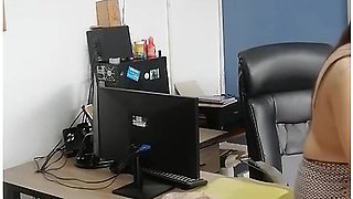 Girl Is Fucked In Job Interview By Her Boss