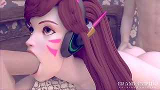 Overwatch animated cartoon porn compilation