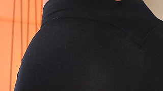 4K Yoga Sandal Tease From Hot Blonde MILF with Long Toenails & Tory Burch Sandals