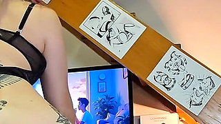 Riding My Dildo: Hard Anal Fuck Till I Can't Take It