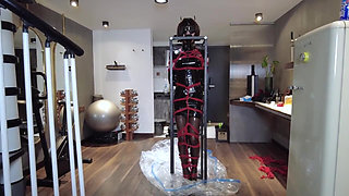 Mz32 - Bound Within a Metal Device, Reaching a Vibrating Climax.