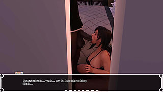 Tifa's Dark's Heaven: Cuckold Hides in the Closet and Watch His Girl Deepthroating the BBC of His Boss - Episode 43