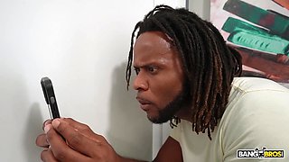 BANGBROS - Luxurious Buxomy Step Sister in law Catches Her Step Stepbro Peeking At Her In The Douche & Trains Him A Lesson