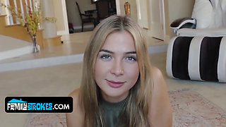 Natural Titted Thick Stepsister Blair Williams Takes Creampie From Horny Stepbro