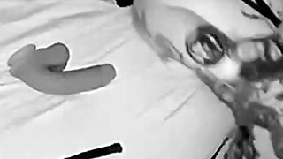 Darla the Dyke Bent Over Blindfolded and Fucked in the Ass Hard and Rough