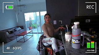 Spoiled Brat Gets His First Motorcycle, Fucks His Stepmom's Pussy Hard