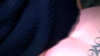 German old housewife flirts on the street and gets fucked