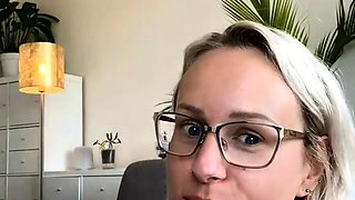 Big boobs milf masturbates with her dildo