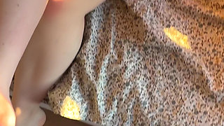 Sharing a Bed with My Big Booty Step-sis Turned Into Rough Passionate Sex - POV