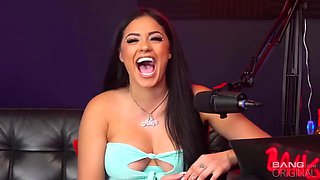 Busty Cuban Serena Santos Takes Explosive Creampie in POV Bigtits Casting Deep Throat with
