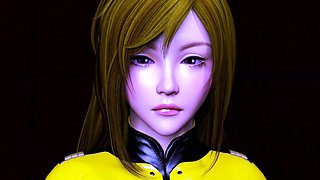 Horny 3D punk rock stud getting fucked hard anally