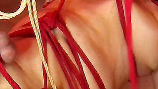 Mistress Acanthus and Slave Sissy Shibari