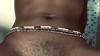 Hot Ebony Babe Browngurl234 Enjoys Solo Moment in the Bathroom