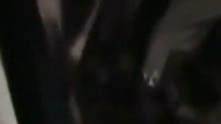 Caged and gagged Rubber Sissy get fucked