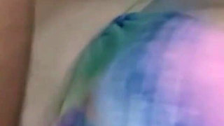 White Skin Amateur Couple - Hot Brunette with Natural Tits Gets Pounded Hard in Bikini Big Dick Pussy Fuck Close up