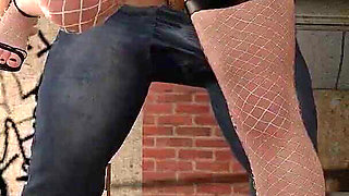 Sexy Plump Cougar Pounded Hard in the Streets