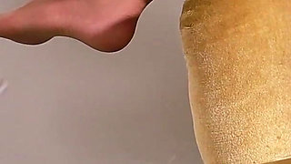 Slow Tease - Real Nylons, Barely Holding Back