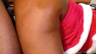 Sexy Fat Ass Miss Santa Gets BBC Treatment