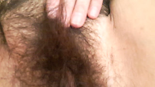 Stepmother's Cunt Is Very Hairy and Fat