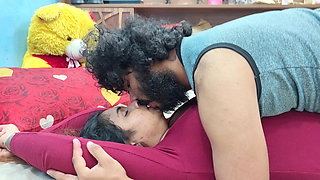 Hot Lip Lock Romance in Modern Dress Sexy Hot Look Girl