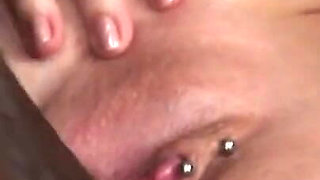 Dana DeArmond fucks herself and makes black cock cum