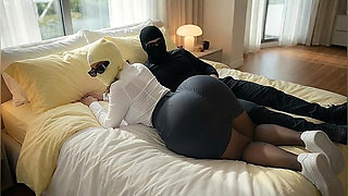 Petite Big Ass StepAunt Shaking Her Massive Ass in the Bedroom