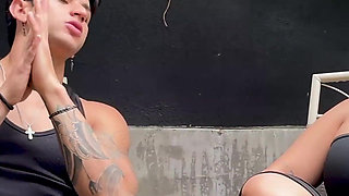 Beautiful Brunette Asks Me to Fuck Her Tight Pussy While I Eat Her Huge Tits