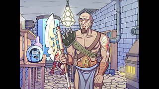 Animated bondage babe gets it hard in the ass at the pool