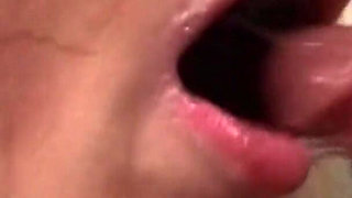 Blonde Slut Drooling Thick Cum Load Everywhere