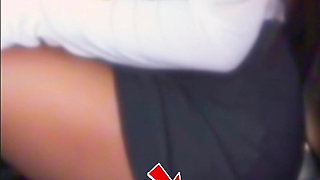 Secretary bitch giving the boss her vagina after a ride to work, HOW EASY I PUT IT IN!