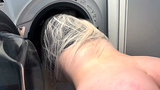 The Neighbor Got Stuck in the Washing Machine and I Fucked Her