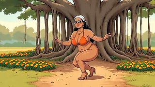 Secret Indian Ashram Ride with Big Cock – Hardcore Amateur MILF