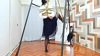 Masochist Woman Tied Up Application