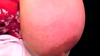 Chubby Brunette Big Boobs Dildo Masturbation