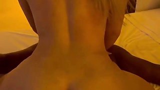 Blonde hotwife delivers intense sensual interracial passion with passionate desire