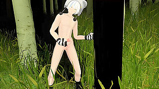 Car Toon - Walking With A Naked Boy (english Subtitles)