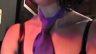 BDSM lesbian orgy with masks, toys & squirts