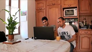 Bob Deker and Two Young Guys Bang a Hot Mature Cougar in the Living Room