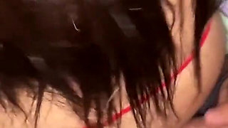 Big Ass Fucks with Stranger and After He Leaves the Milk Inside