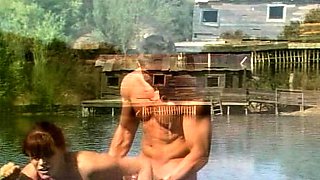 Brunette seductress working her big boobs and hot ass