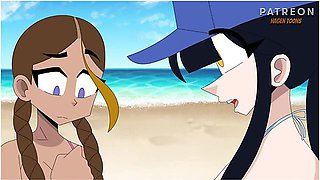 Car Toon - The Nude Beach - Knsfw (part 1) - Hagen Toons