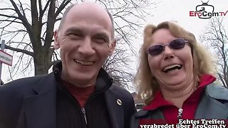 German MILF Public Pickup - Mature Housewife Fucked on Street