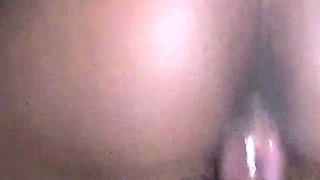 Sexy Creamy Ebony Teen Riding My Cock and Moaning